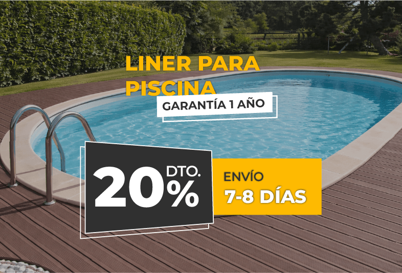 LINER PARA PISCINA OVALADA 20%